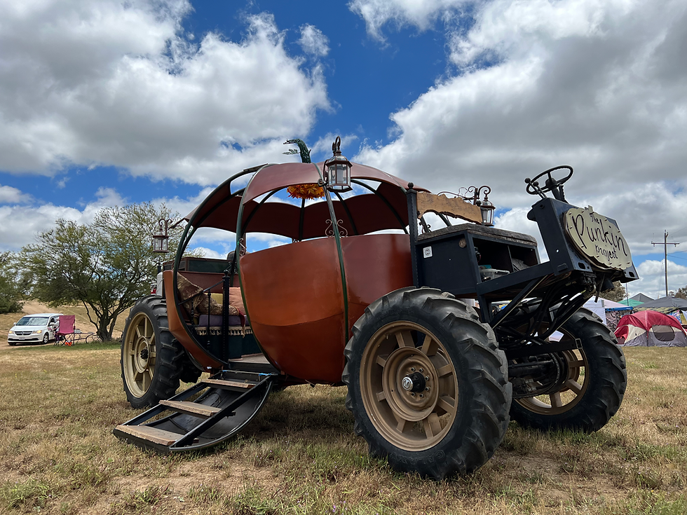 The Punkin Project post patina